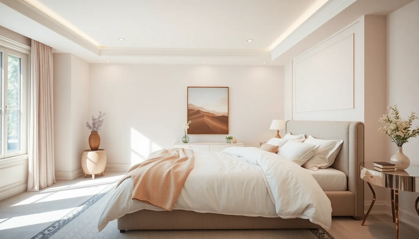 Serene master bedroom