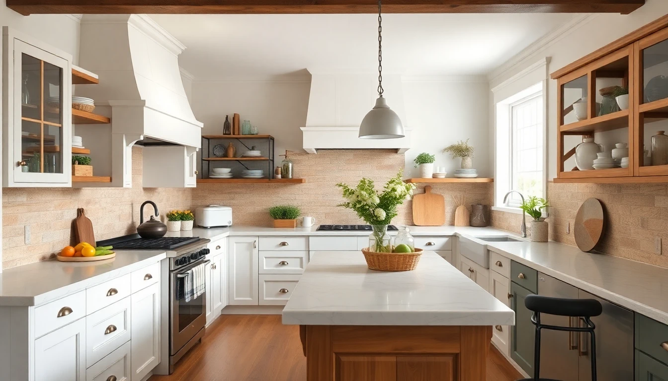Classic farmhouse kitchen