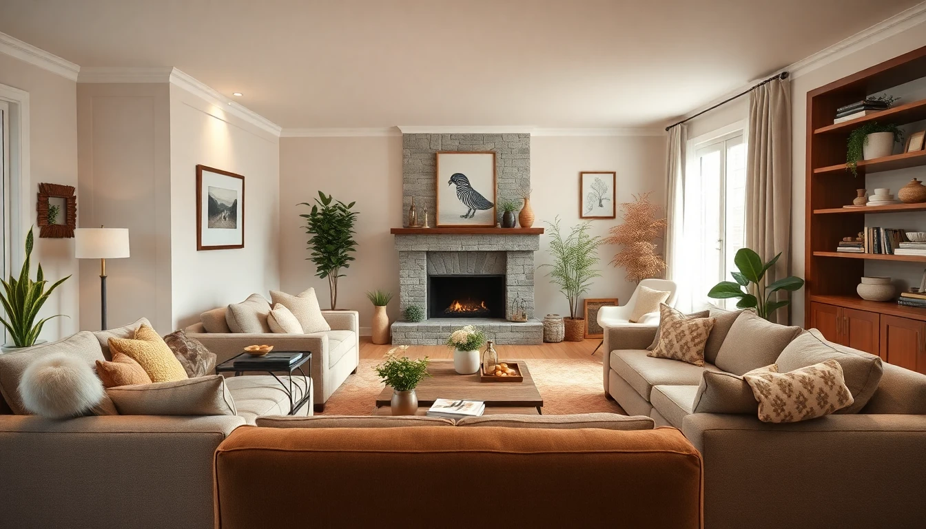Cozy family living room